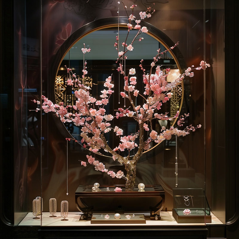 Как дизайн шкафов для демонстрации ювелирных изделий может удовлетворить эстетическую психологию клиентов?